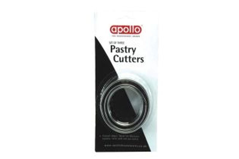 3Pack Pastry Cutters