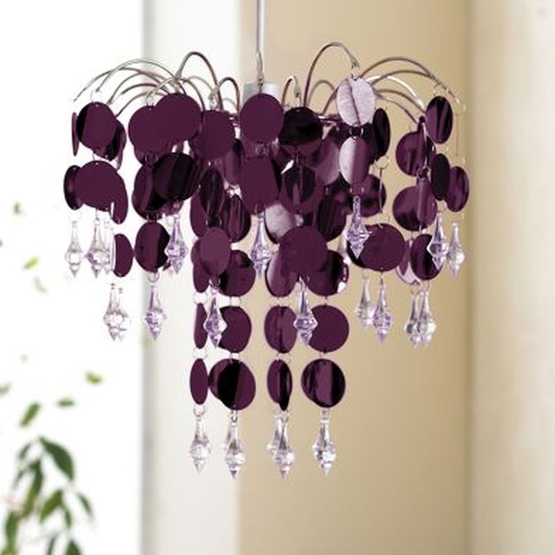 Chandelier Chic-Plum