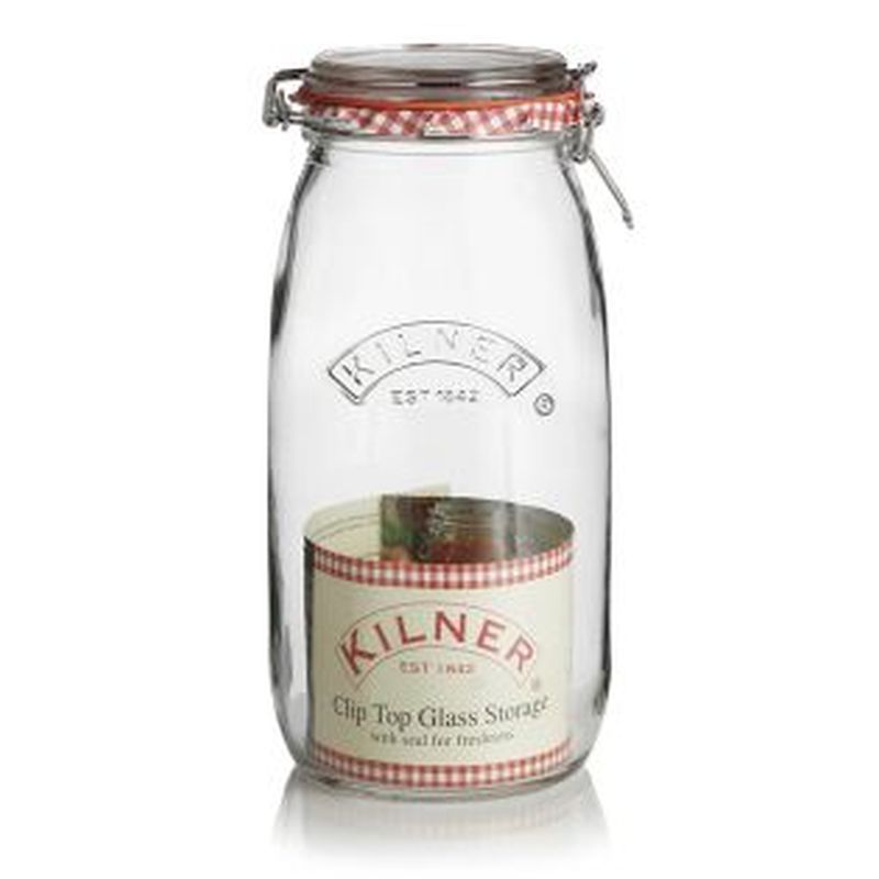 Kilner Round Cliptop Jar 3ltr