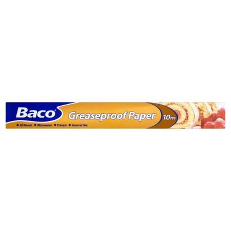 Baco Greaseproof Roll 375mm X 10M