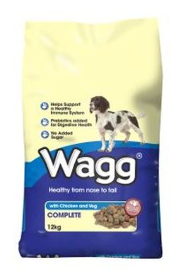 See more information about the Wagg Complete Dog Food with Chicken & Veg 12kg