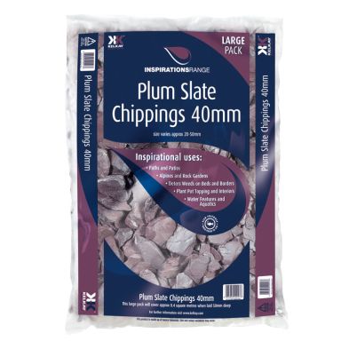 See more information about the 40mm Plum Slate Chippings