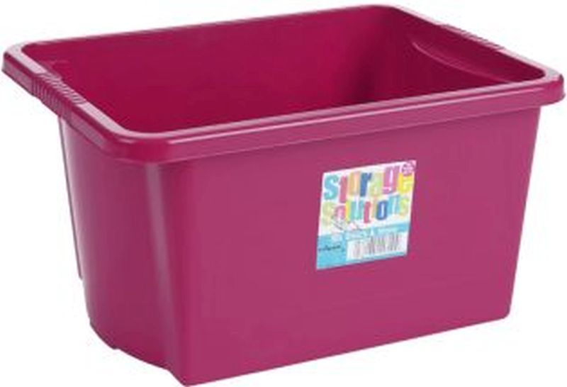 Stack & Store Box Fuchsia 30L