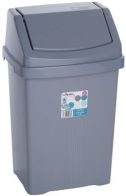 See more information about the Swing Bin Silver 15L