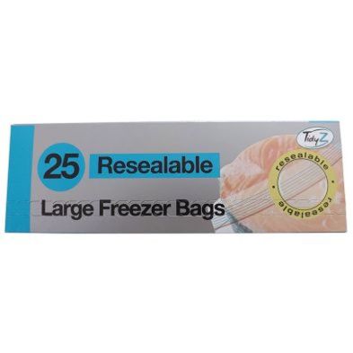 See more information about the 25pk Zip Loc Freezer Bags