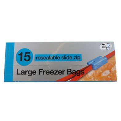 See more information about the 15 freezer bags large zlidder zeal