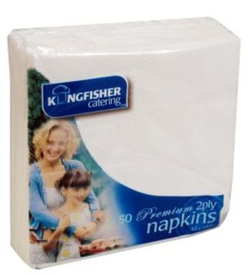 See more information about the White Serviettes PK50