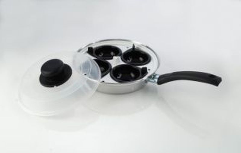 4 Cup Egg Poacher & Lid (20cm)