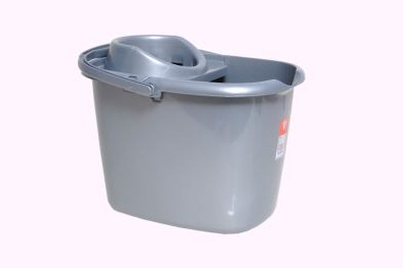 Silver Mop Bucket 15 Litre