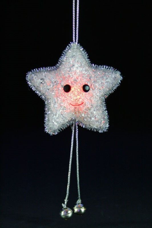 Colour Changing White And Blue EVA Star 3inch