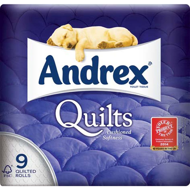 Andrex 9 Roll Quilts