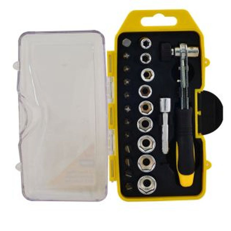 Rolson Bit & Socket Ratchet Set