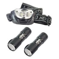 See more information about the Rolson 9 LED Torch & 3 LED Head Light