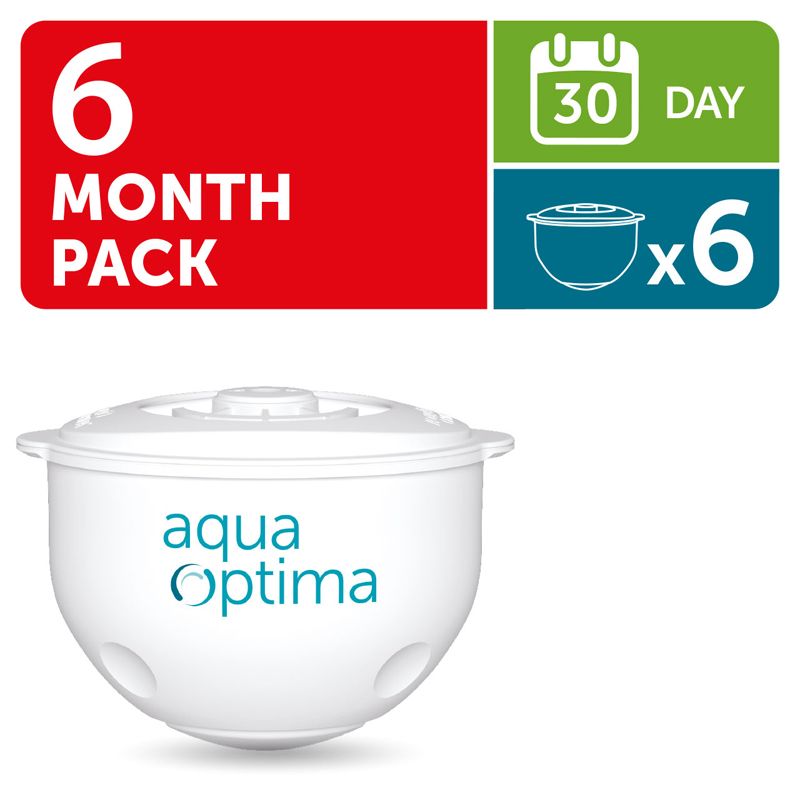 Aqua Optima 30 Day Water Filter 6 Pack