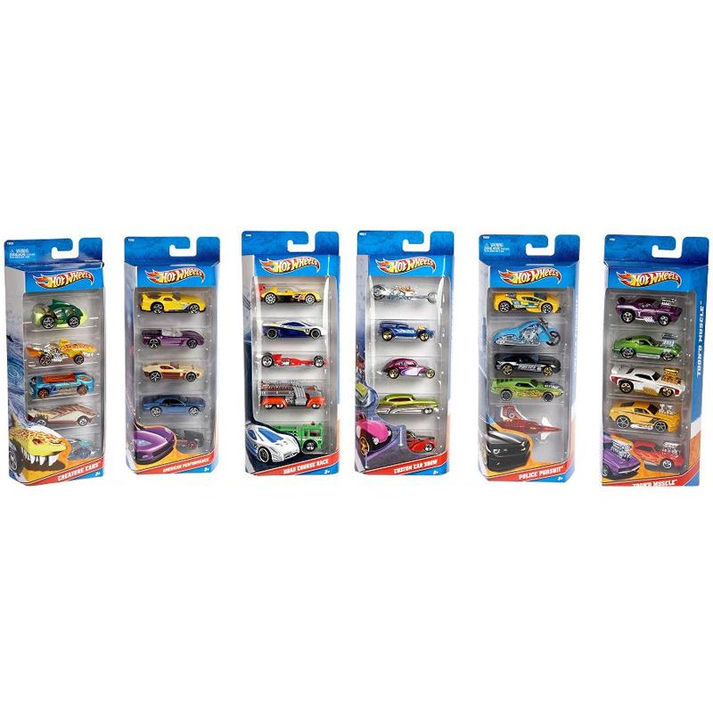 Hot Wheels 5 Pack - MASTER VARIANT