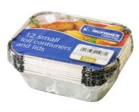 See more information about the Small Foil Containers With Lids pack of 12