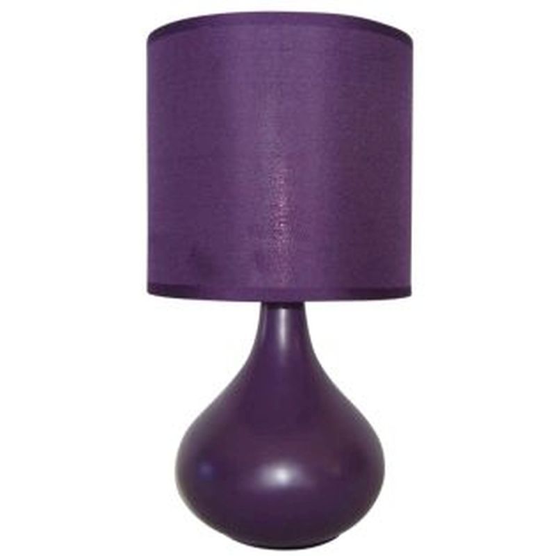 Teardrop Table Lamp Plum