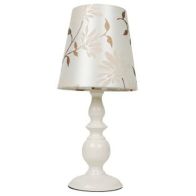 See more information about the Cream Floral Table Lamp