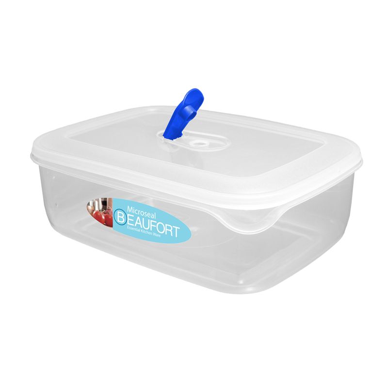 Microseal Rectangular Food Container 3.5L