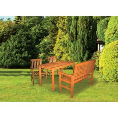 See more information about the Dollington 4 pce Hardwood Set.