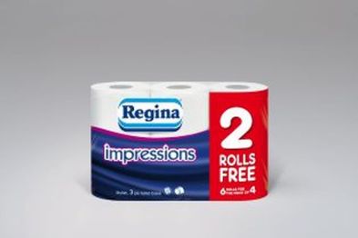 See more information about the White Impressions Toilet Tissue pack of 6