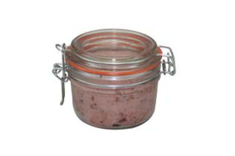 Pate Jar Clipseal Glass 125ml