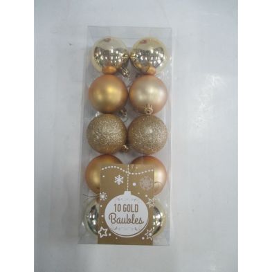 See more information about the Gold Balls 6cm 10 Pack