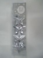 See more information about the Silver Stars 6cm 5 Pack
