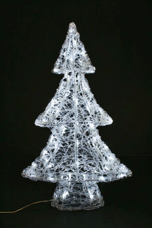 Acrylic Tree With Metal Frame With 80 White LED’S