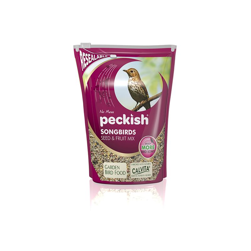 Seed & Fruit Bird Food Mix 2kg Songbird Peckish