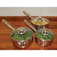 See more information about the 3 Piece Saucepan Set