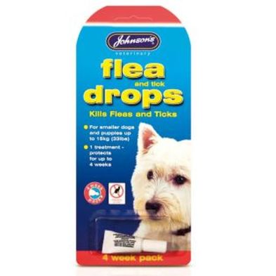 See more information about the Small Dog Flea and Tick Drops (4 Week) - Johnson