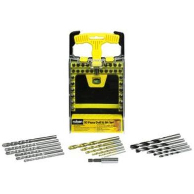 See more information about the Rolson 50pc Drill Bit Set