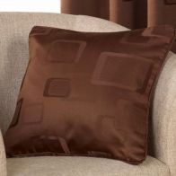 See more information about the Milano Cushion Covers Chocolate