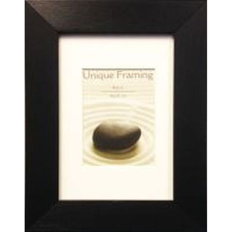 Black Contemporary Photograph Frame 6 x 4