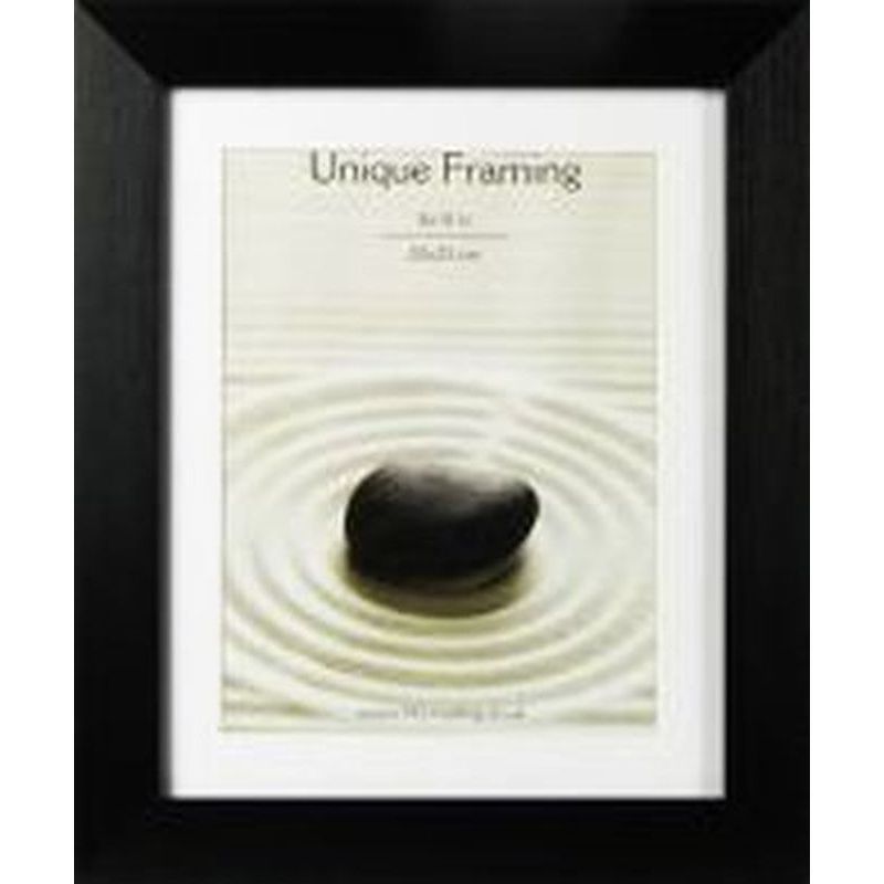 Black Contemporary Photograph Frame 10 x 8