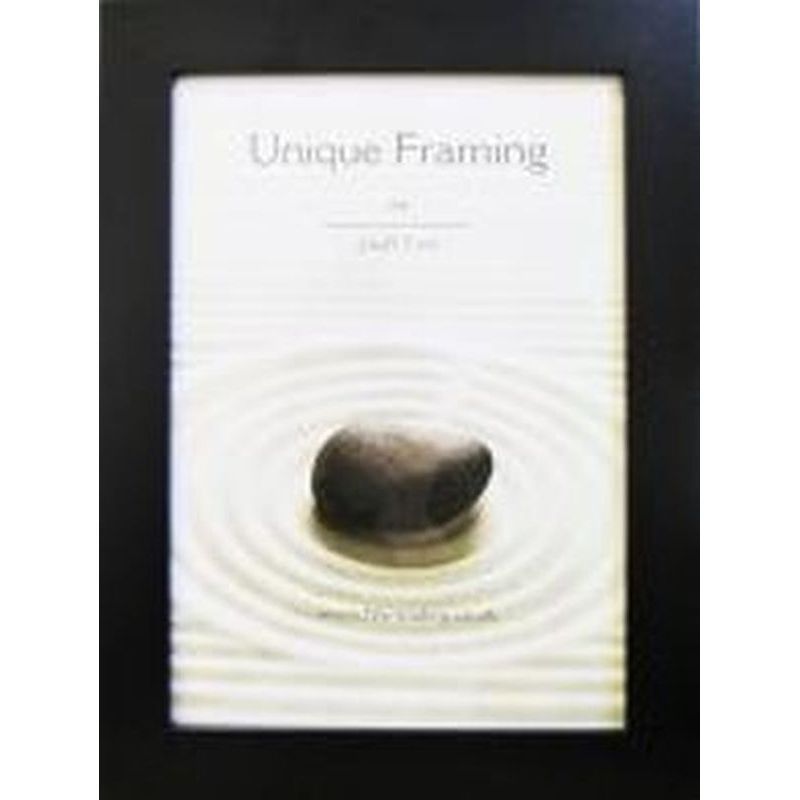 Black Contemporary Photograph Frame A4