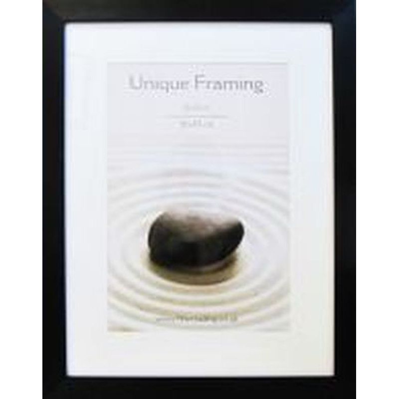 Black Contemporary Photograph Frame 16 x 12