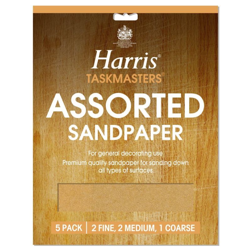 Assorted Sand Paper 5 Sheets