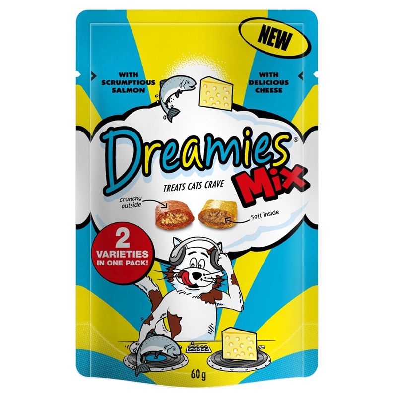 Salmon and Cheese Dreamies Cat Treats