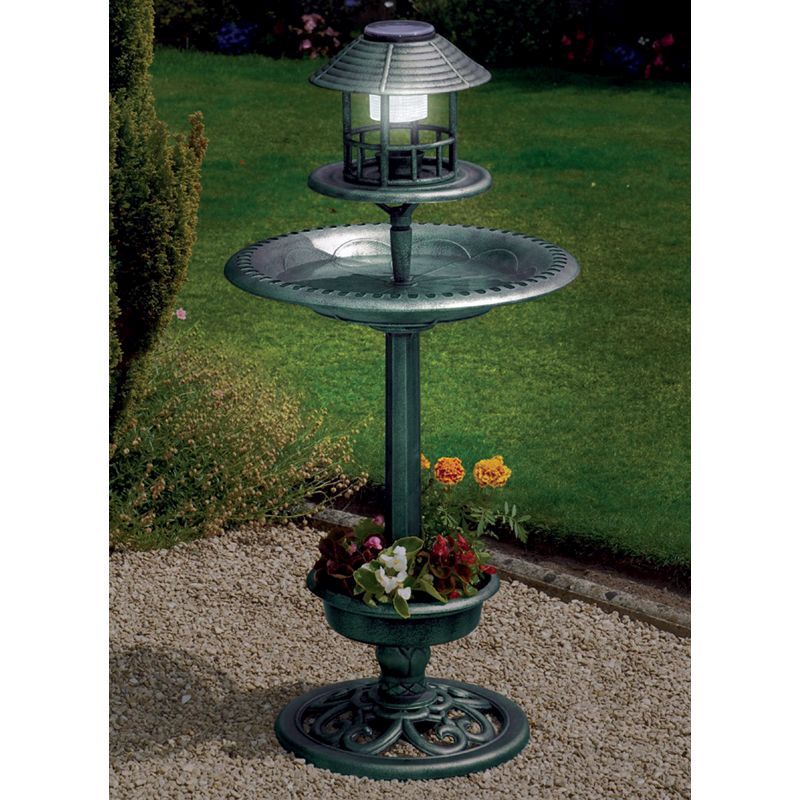 Solar Bird Bath