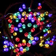 See more information about the 100 LED Solar Lights Multi Colour