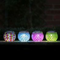 See more information about the Mosaic Table Green Solar Light