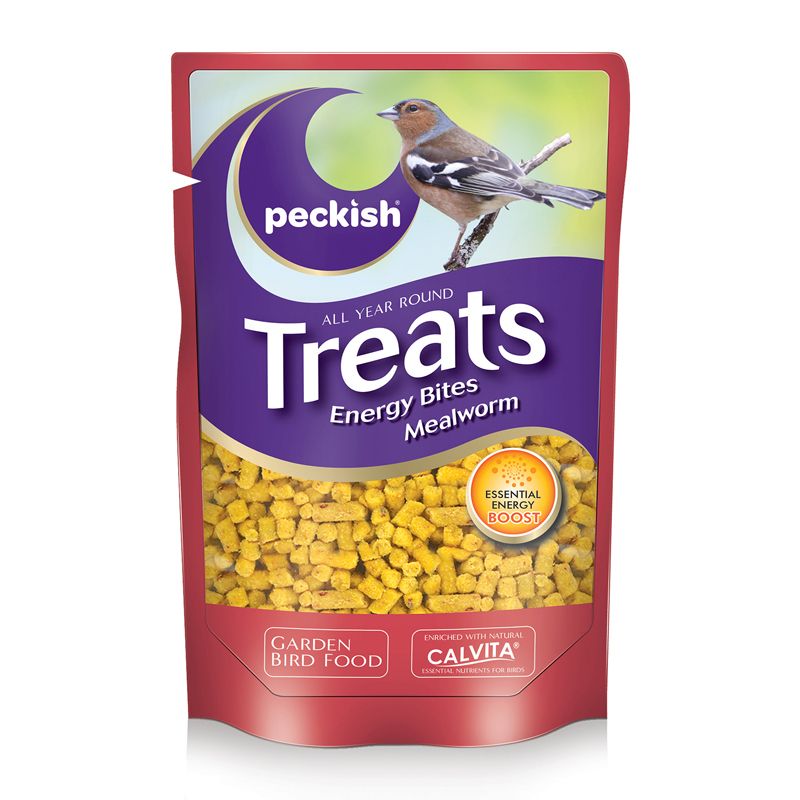 Peanut & Mealworms Bird Seed Energy Bites Peckish