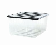 See more information about the 48L Supa Nova Clear Box With Black Lid