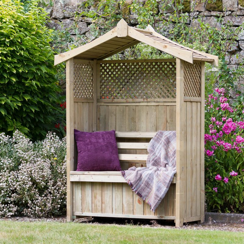 Dorset Arbour with Storage Box