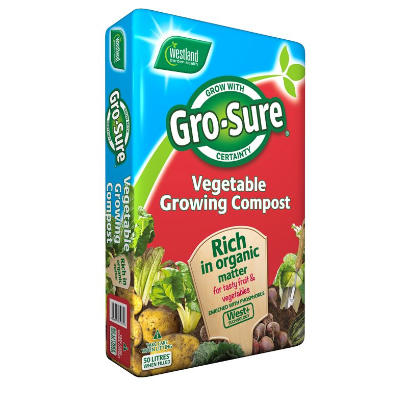 Gro-Sure Vegetable Compost (50 Litre)