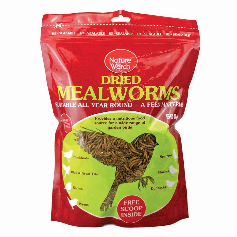 Meal Worms 500g Bag.