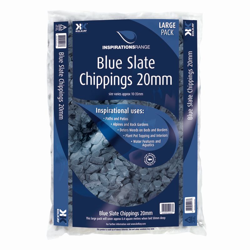 20mm Blue Slate Chippings