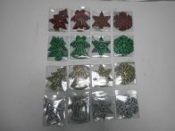 See more information about the Tree Decoration Glitter 4 Pack